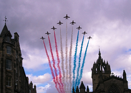 Edinburgh Tattoo flypast