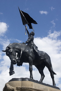 Hawick horse monument 2014