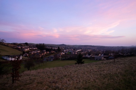 Dawn over Hawick