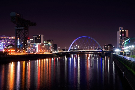 Clyde colours at night